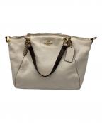 COACHコーチ）の古着「2WAYバッグ F38992」｜ベージュ