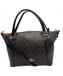 COACH（コーチ）の古着「2WAYバッグ C6230」｜ブラウン×ブラック