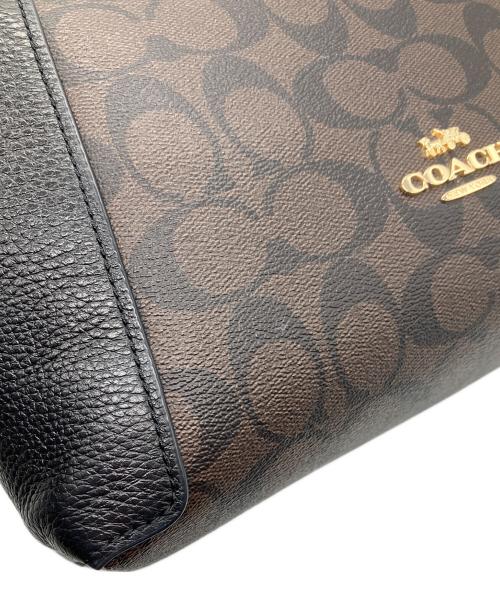 COACH（コーチ）COACH (コーチ) 2WAYバッグ C6230 ブラウン×ブラックの古着・服飾アイテム