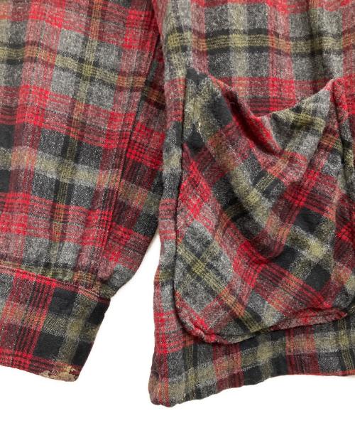 PENDLETON（ペンドルトン）PENDLETON (ペンドルトン) テーラードジャケット レッド×ブラック サイズ:SIZE Lの古着・服飾アイテム