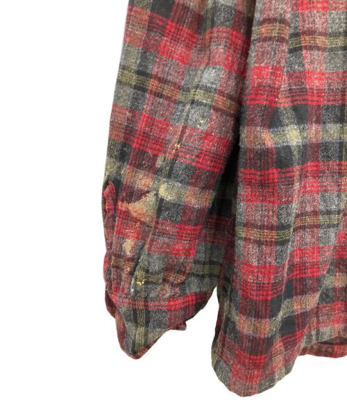 PENDLETON（ペンドルトン）PENDLETON (ペンドルトン) テーラードジャケット レッド×ブラック サイズ:SIZE Lの古着・服飾アイテム