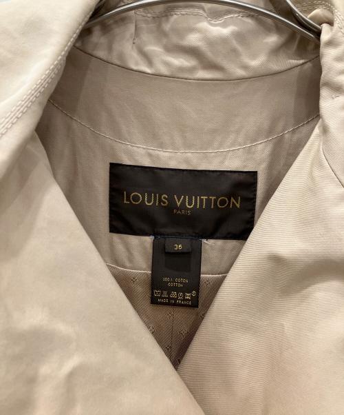 LOUIS VUITTON（ルイ ヴィトン）LOUIS VUITTON (ルイ ヴィトン) トレンチコート ベージュ サイズ:36の古着・服飾アイテム