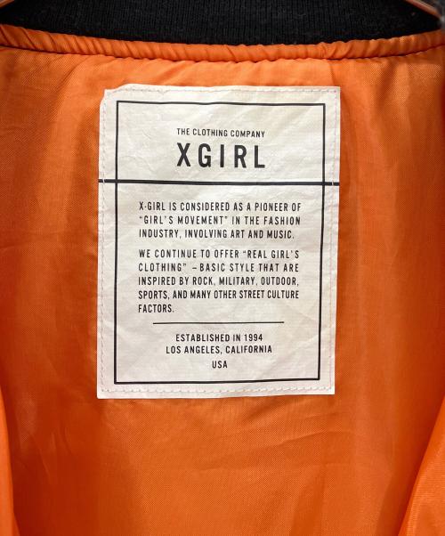 X-GIRL（エックスガール）X-GIRL (エックスガール) ブルゾン ブラック サイズ:Mの古着・服飾アイテム