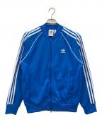 adidas Originalsアディダスオリジナル）の古着「トラックジャケット」｜スカイブルー