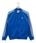 adidas Originals（アディダスオリジナル）の古着「トラックジャケット」｜スカイブルー