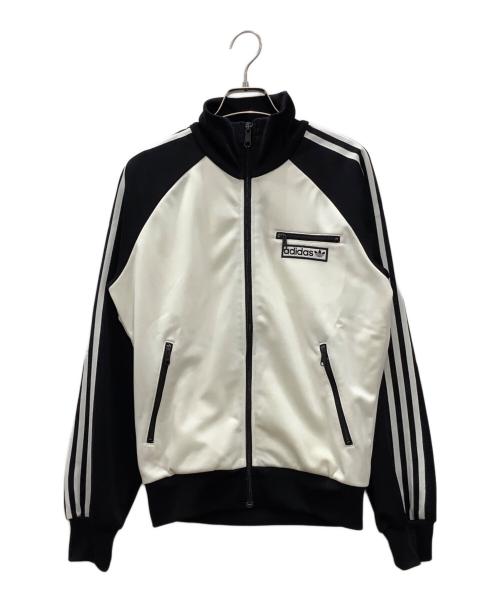 adidas Originals（アディダスオリジナル）adidas Originals (アディダスオリジナル) トラックジャケット ホワイト×ブラック サイズ:XSの古着・服飾アイテム