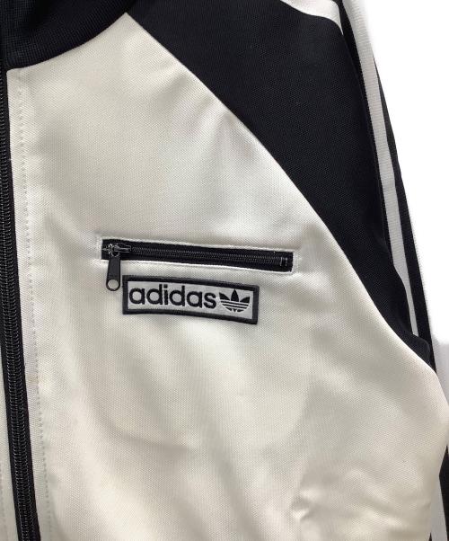 adidas Originals（アディダスオリジナル）adidas Originals (アディダスオリジナル) トラックジャケット ホワイト×ブラック サイズ:XSの古着・服飾アイテム