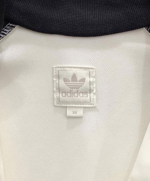 adidas Originals（アディダスオリジナル）adidas Originals (アディダスオリジナル) トラックジャケット ホワイト×ブラック サイズ:XSの古着・服飾アイテム
