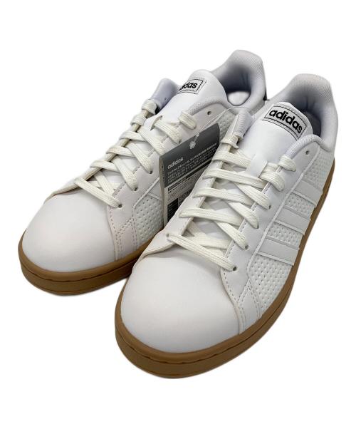 adidas（アディダス）adidas (アディダス) ローカットスニーカー ホワイト サイズ:SIZE 25.5cmの古着・服飾アイテム