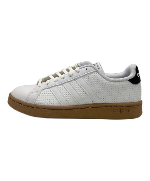 adidas（アディダス）adidas (アディダス) ローカットスニーカー ホワイト サイズ:SIZE 25.5cmの古着・服飾アイテム