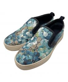 GUCCI（グッチ）の古着「スリッポン」｜ネイビー