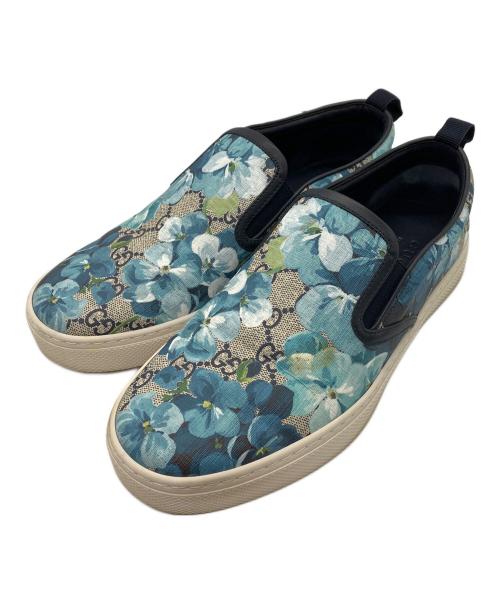 GUCCI（グッチ）GUCCI (グッチ) スリッポン ネイビー サイズ:6の古着・服飾アイテム