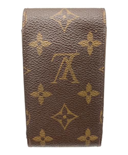 LOUIS VUITTON（ルイ ヴィトン）LOUIS VUITTON (ルイ ヴィトン) エテュイ・シガレット ブラウンの古着・服飾アイテム