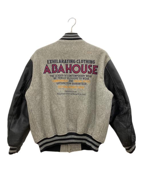 ABAHOUSE（アバハウス）ABAHOUSE (アバハウス) 切替スタジャン グレー サイズ:Freeの古着・服飾アイテム