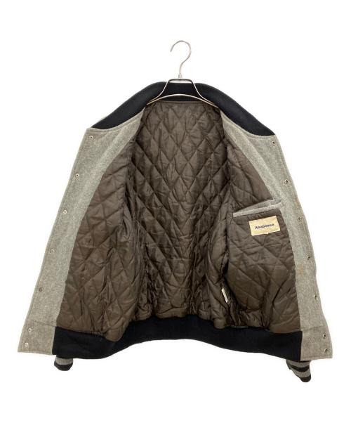 ABAHOUSE（アバハウス）ABAHOUSE (アバハウス) 切替スタジャン グレー サイズ:Freeの古着・服飾アイテム