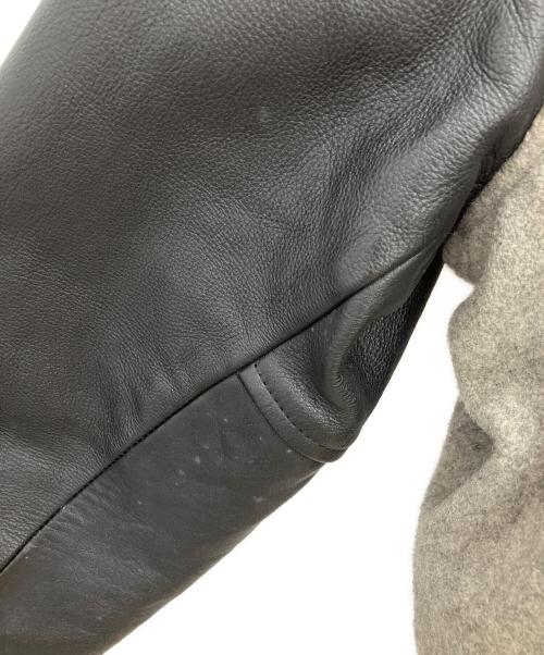 ABAHOUSE（アバハウス）ABAHOUSE (アバハウス) 切替スタジャン グレー サイズ:Freeの古着・服飾アイテム