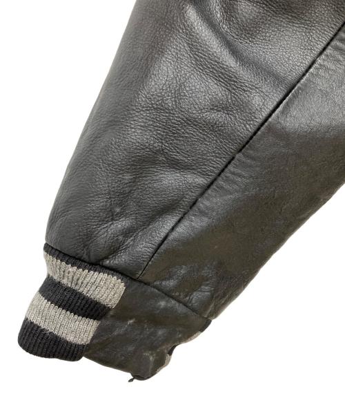 ABAHOUSE（アバハウス）ABAHOUSE (アバハウス) 切替スタジャン グレー サイズ:Freeの古着・服飾アイテム