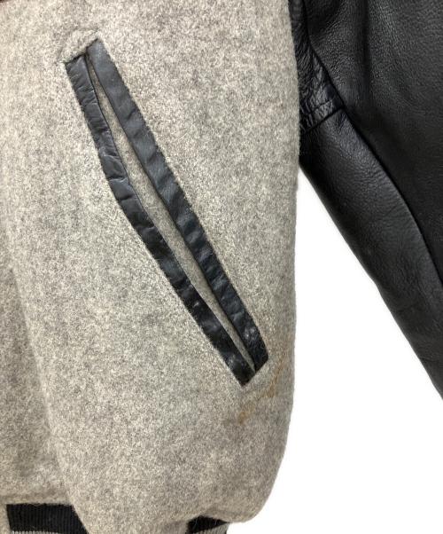 ABAHOUSE（アバハウス）ABAHOUSE (アバハウス) 切替スタジャン グレー サイズ:Freeの古着・服飾アイテム