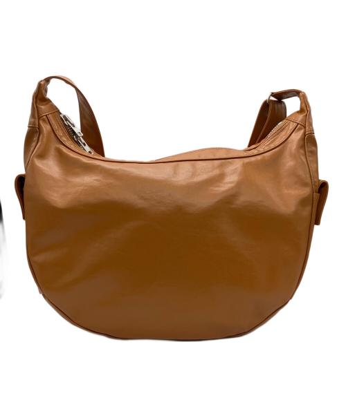 PORTER（ポーター）PORTER (ポーター) ハーフムーンショルダーバッグ キャメルの古着・服飾アイテム