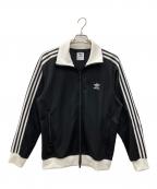 adidasアディダス）の古着「トラックジャケット」｜ブラック