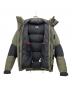 中古・古着 THE NORTH FACE (ザ ノース フェイス) バルトロライトダウンジャケット カーキ×ブラック サイズ:XL：30000円