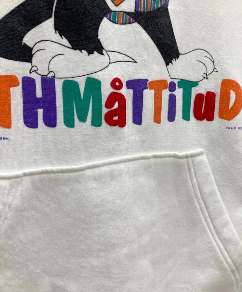 GARMENT GRAPHICS（ガーメント グラフィック）GARMENT GRAPHICS (ガーメント グラフィック) プルオーバーパーカー ホワイト サイズ:XLの古着・服飾アイテム