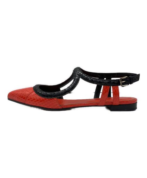 sergio rossi（セルジオロッシ）sergio rossi (セルジオロッシ) パンプス レッド サイズ:Mの古着・服飾アイテム