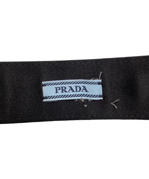 PRADA（プラダ）PRADA (プラダ) ベルト ブラックの古着・服飾アイテム