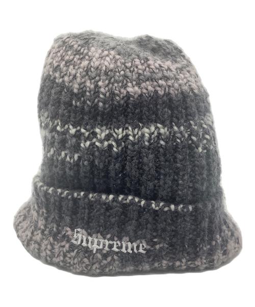 SUPREME（シュプリーム）SUPREME (シュプリーム) ニット帽 ブラックの古着・服飾アイテム