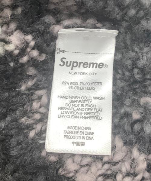 SUPREME（シュプリーム）SUPREME (シュプリーム) ニット帽 ブラックの古着・服飾アイテム