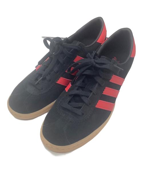 adidas（アディダス）adidas (アディダス) スニーカー Stadt ブラック×レッド サイズ:29.5cmの古着・服飾アイテム