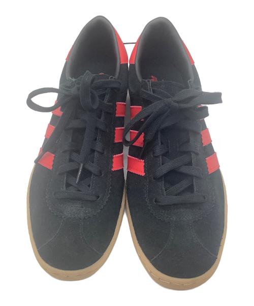 adidas（アディダス）adidas (アディダス) スニーカー Stadt ブラック×レッド サイズ:29.5cmの古着・服飾アイテム