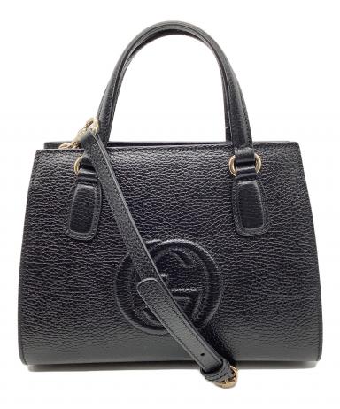 中古・古着通販】GUCCI (グッチ) インターロッキングG2WAYバッグ 