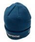 SUPREME（シュプリーム）の古着「ニット帽　Supreme　New Era」｜ブルー