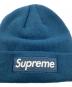 中古・古着 SUPREME (シュプリーム) New Era (ニューエラ) ニット帽　Supreme　New Era ブルー：7000円