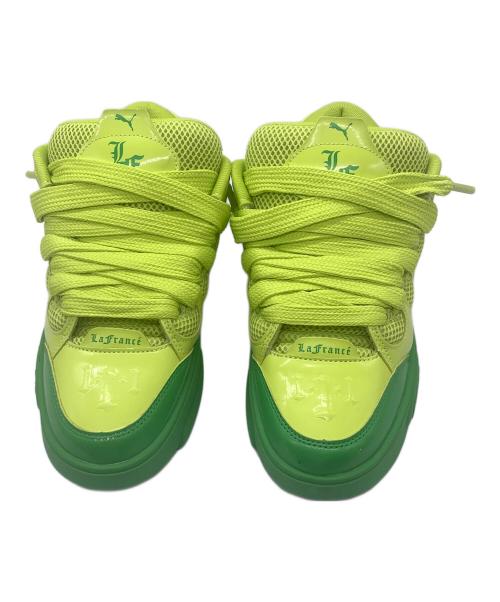PUMA（プーマ）PUMA (プーマ) LaMeloBall スニーカー イエロー×グリーン サイズ:27.5の古着・服飾アイテム