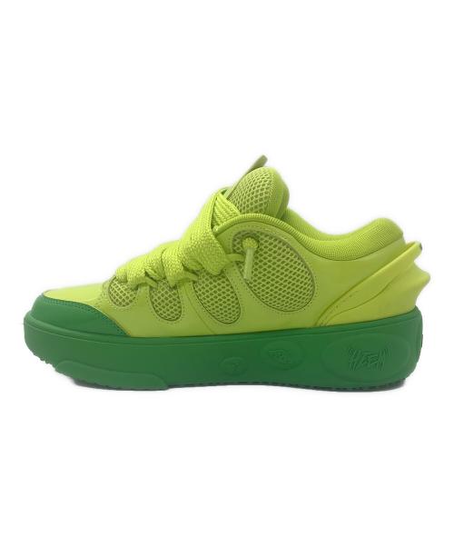PUMA（プーマ）PUMA (プーマ) LaMeloBall スニーカー イエロー×グリーン サイズ:27.5の古着・服飾アイテム