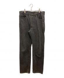 LEVI'S（リーバイス）の古着「先染めブラックデニムパンツ」｜ブラック
