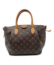 LOUIS VUITTON（ルイ ヴィトン）の古着「テュレンMM/ハンドバッグ」｜ブラウン