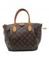 LOUIS VUITTON（ルイ ヴィトン）の古着「テュレンMM/ハンドバッグ」｜ブラウン