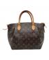 LOUIS VUITTON (ルイ ヴィトン) テュレンMM/ハンドバッグ ブラウン：90000円