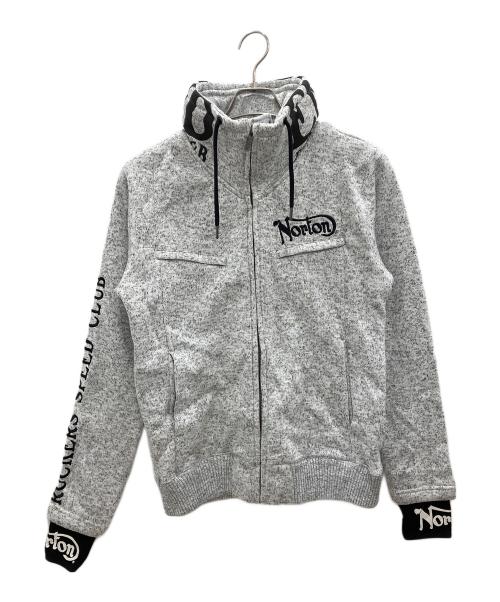 Norton（ノートン）Norton (ノートン) ジップジャケット グレー サイズ:MEDIUMの古着・服飾アイテム