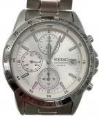 SEIKOセイコー）の古着「クロノグラフ 腕時計 7T92-0DW0」｜ホワイト