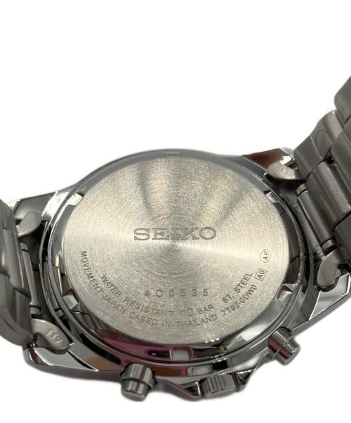 SEIKO（セイコー）SEIKO (セイコー) クロノグラフ 腕時計 7T92-0DW0 ホワイトの古着・服飾アイテム