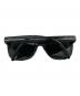 RAY-BAN (レイバン) 折りたたみサングラス ブラック：5000円