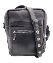 ERMENEGILDO ZEGNA（エルメネジルド・ゼニア）の古着「ショルダーバッグ」｜ブラック