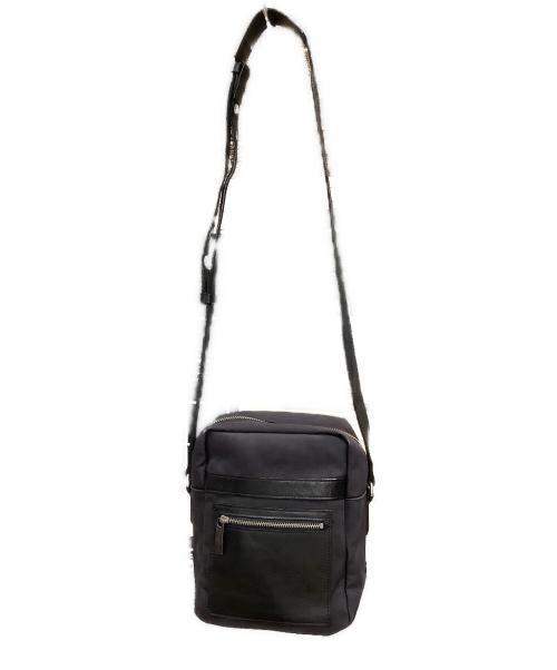ERMENEGILDO ZEGNA（エルメネジルド・ゼニア）ERMENEGILDO ZEGNA (エルメネジルド・ゼニア) ショルダーバッグ ブラックの古着・服飾アイテム