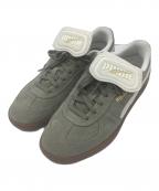 PUMAプーマ）の古着「パレルモ プレミアム スウェード ベルベットモス」｜ベージュ