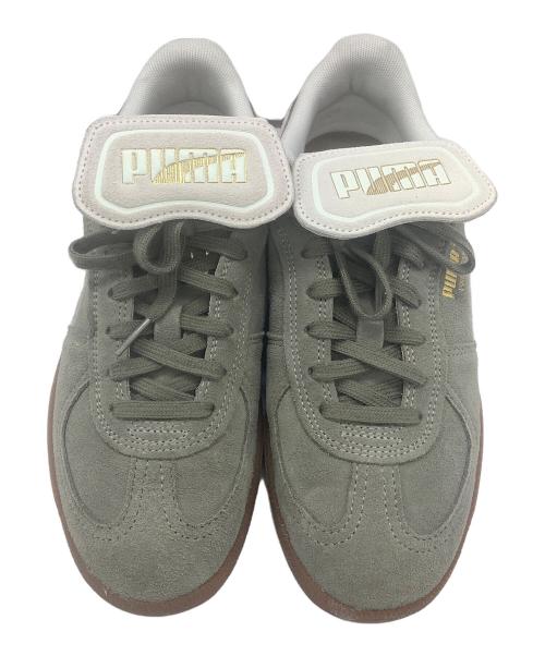 PUMA（プーマ）PUMA (プーマ) パレルモ プレミアム スウェード ベルベットモス ベージュ サイズ:26の古着・服飾アイテム