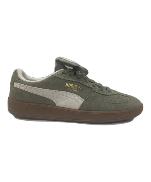 PUMA（プーマ）PUMA (プーマ) パレルモ プレミアム スウェード ベルベットモス ベージュ サイズ:26の古着・服飾アイテム